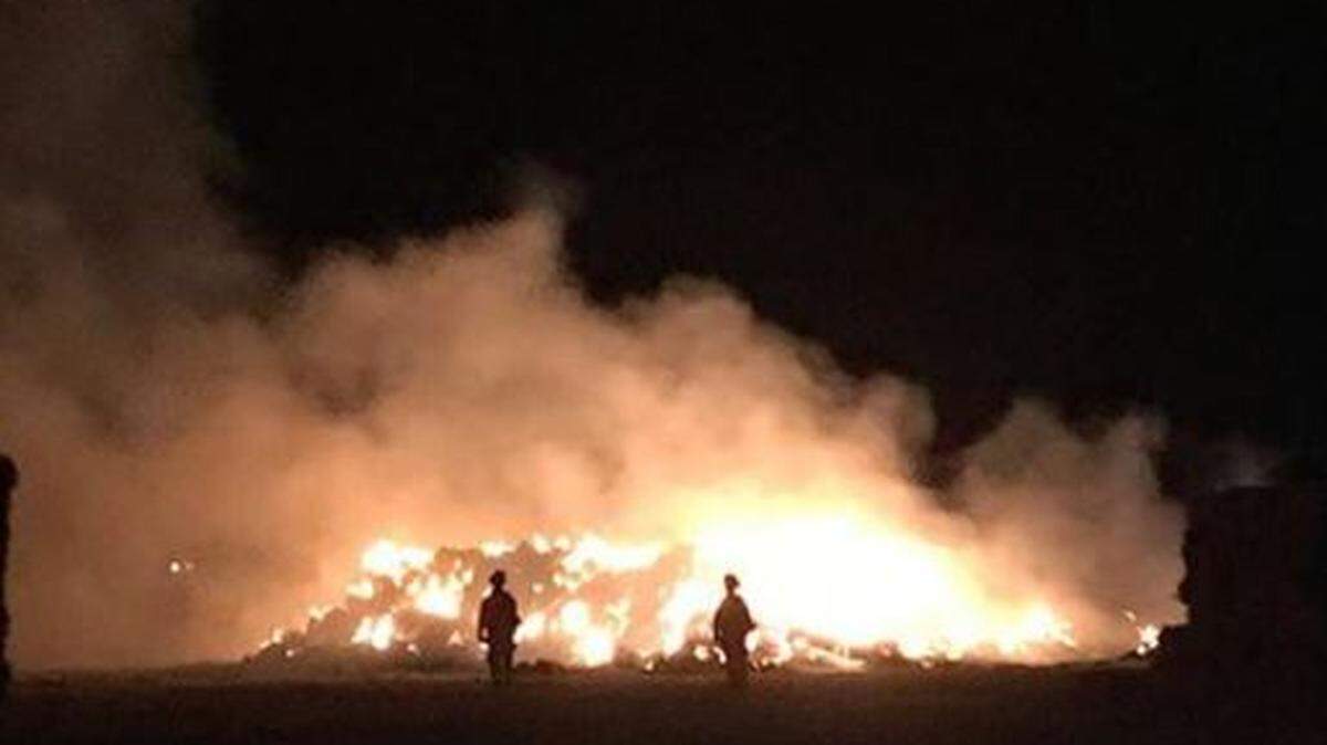 Monica Louise Berlin, 39, suspected of setting two hay bale fires in Half Moon Bay, California, causing nearly $20,000 damage, posted a livestream to Facebook of officers pursuing her on Friday, police say. She was arrested in Atherton.