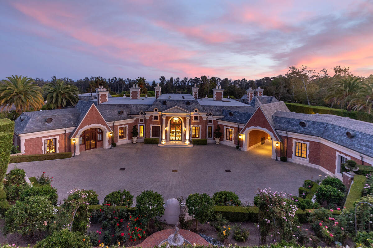 A huge, formal estate near Santa Barbara is now available for $29.5 million. It’s reminiscent of the Palace of Versailles and features woodwork inspired by the movie “Titanic,” a 1,000-year-old fountain and an underground tunnel and wine cellar. The Montecito mansion is 12,000 square feet and sits on a 2.2-acre lot.