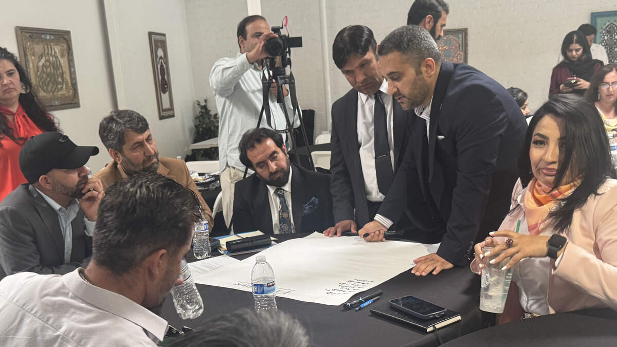 A group of about 40 Afghan community members, elected officials and nonprofit leaders gathered Saturday, June 13, 2026, in Sacramento for a community listening session on issues facing local Afghan immigrants.