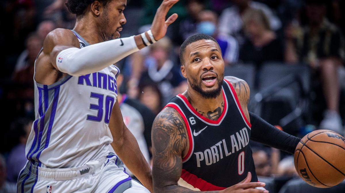 Portland Trail Blazers star guard Damian Lillard was traded to the Milwaukee Bucks and joins Giannis Antetokounmpo in a three-team deal on Wednesday, Sept. 27, 2023.