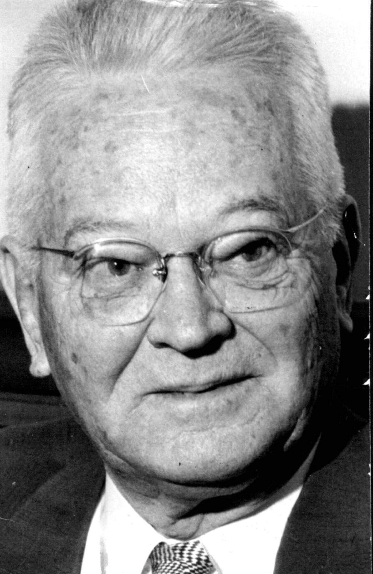 James S. Dean in 1956, when the former Sacramento City Manager was appointed to the California State Fair board of directors.