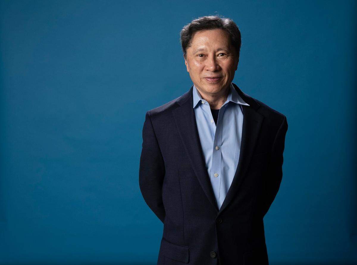 Dale Shimasaki, retired CEO of Strategic Education Services, poses for a portrait Aug. 22, 2024, as one of this year’s AAPI Change Makers.