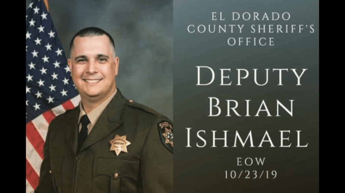 El Dorado County Sheriff’s deputy Brian Ishmael, 37, was shot and killed responding to a theft call on Oct. 23 in Somerset. His funeral will be on Tuesday at the Bayside Church Adventure in Roseville.