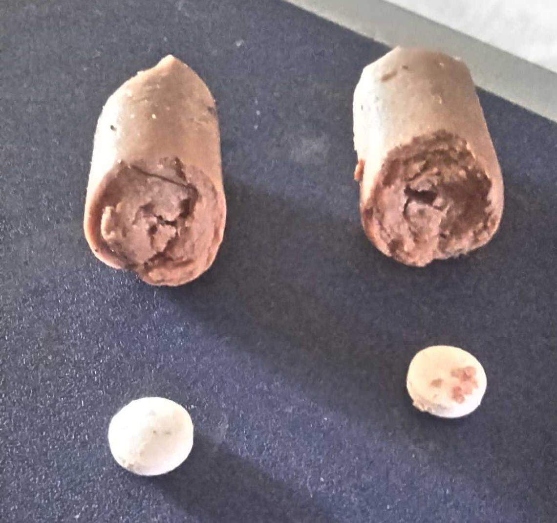 A man found hot dogs stuffed with acetaminophen last week near Miller Park in Fair Oaks.