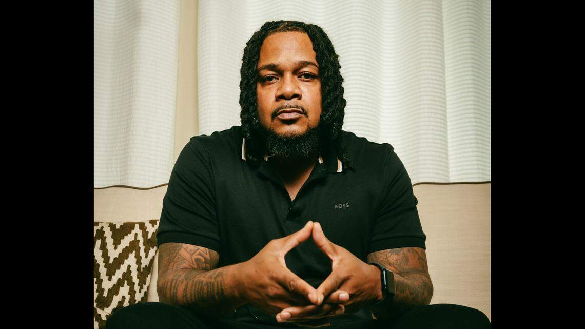 This provided photo shows Ashton Porter, who filed a federal civil rights lawsuit against Pittsburg Police Department officers in California.