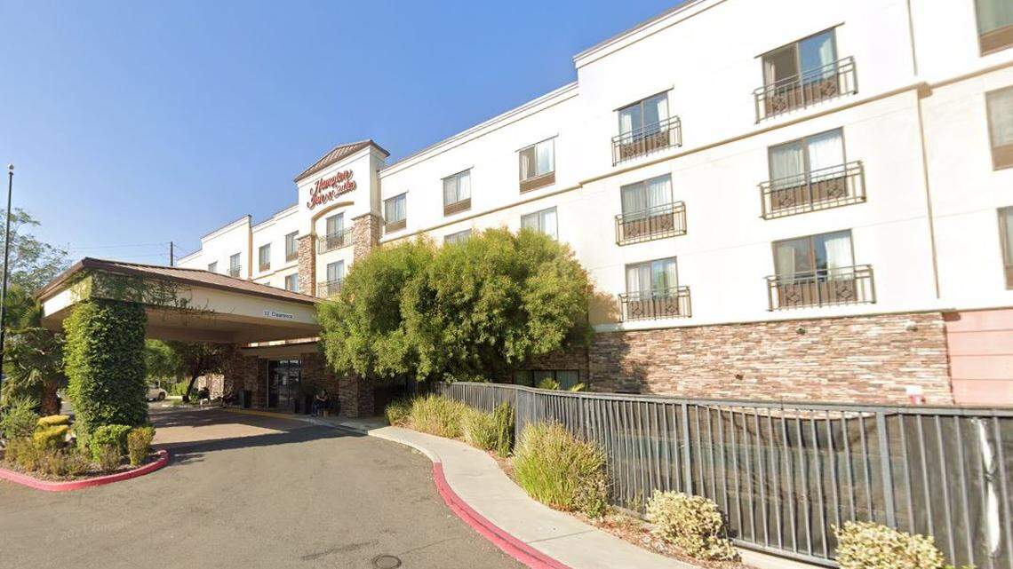 An apartment building for homeless people is opening in a former Hampton Inn & Suites on North Sunrise Boulevard in Roseville.