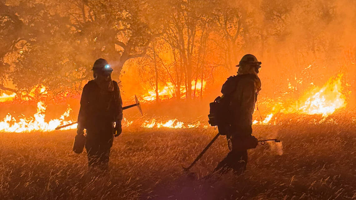 Person found dead as Gann Fire burns more than 10,000 acres in Calaveras County