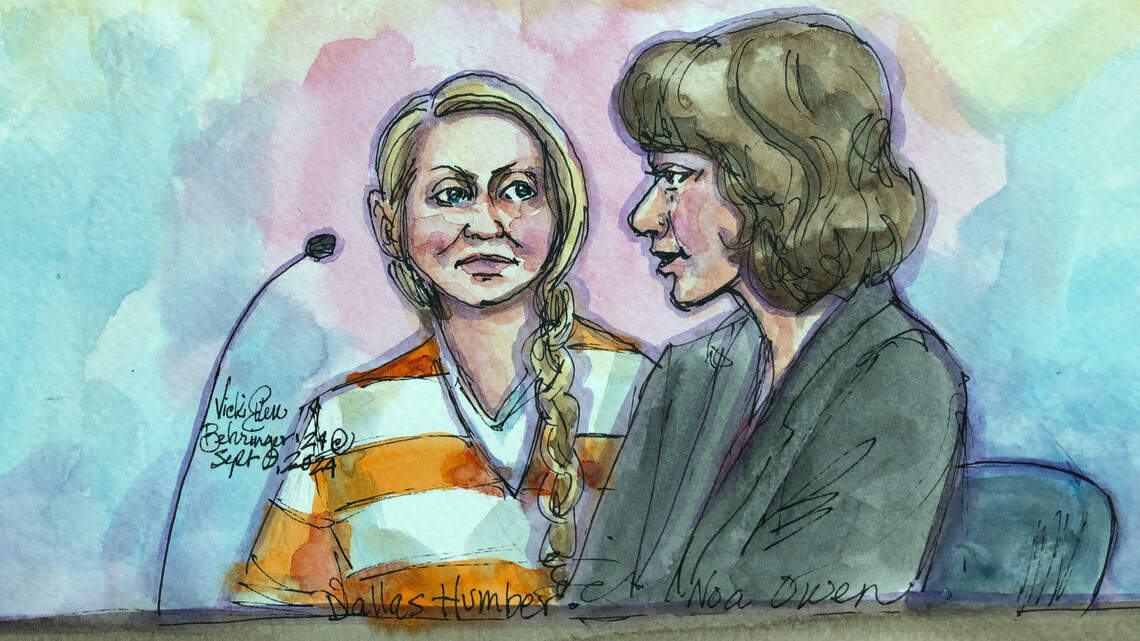 California woman who led white supremacist group gets prison in hate crimes case