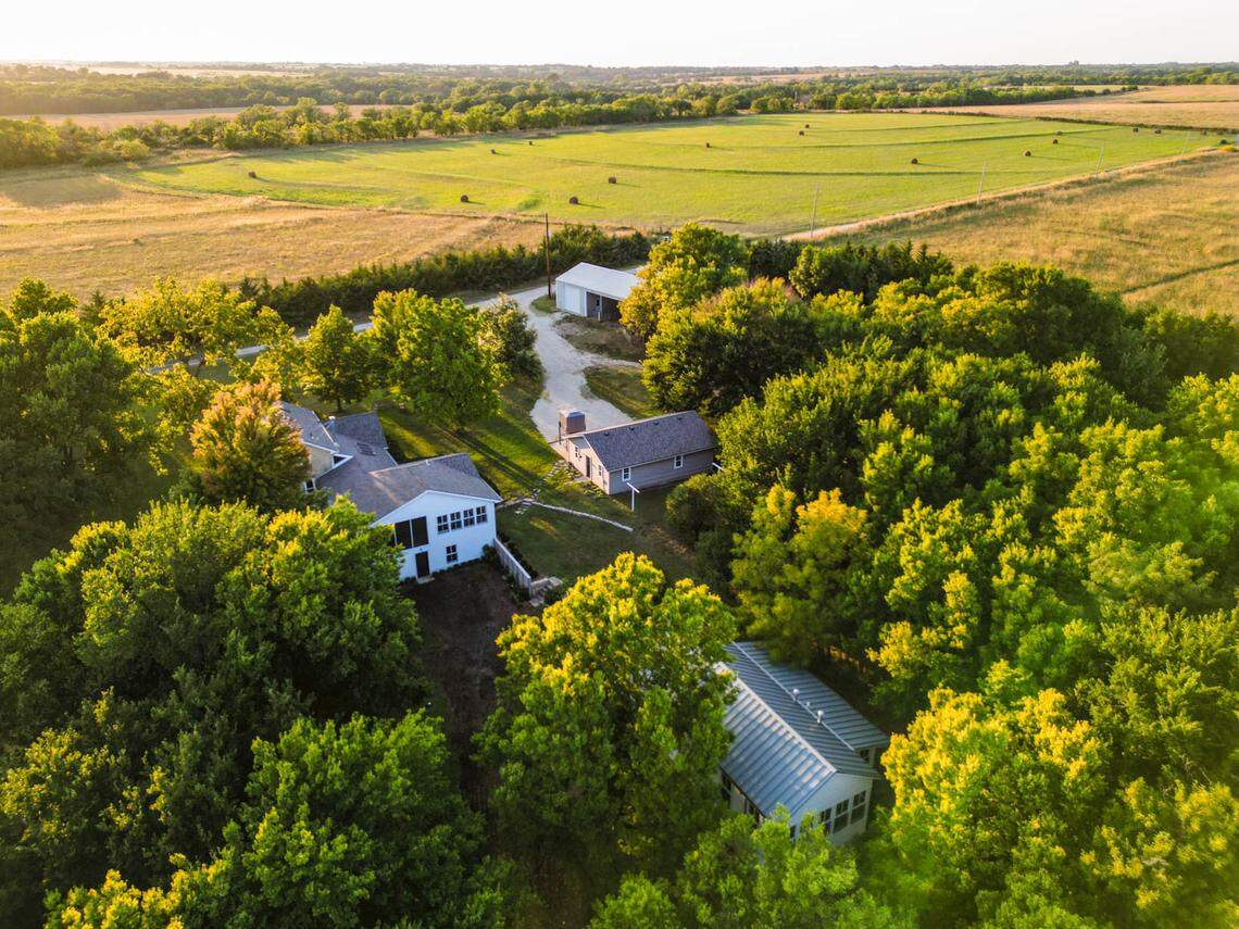 Defining country living, the 240-acre Kansas ranch is for sale for $2 million.