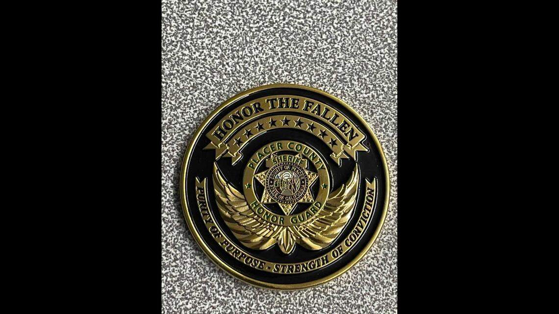 The Placer County Sheriff’s Office honor guard was suspended from eBay last week after trying to sell a challenge coin bearing the department’s logo for a fundraiser. The honor guard’s account was deemed a “risk to the community,” according to an email. 