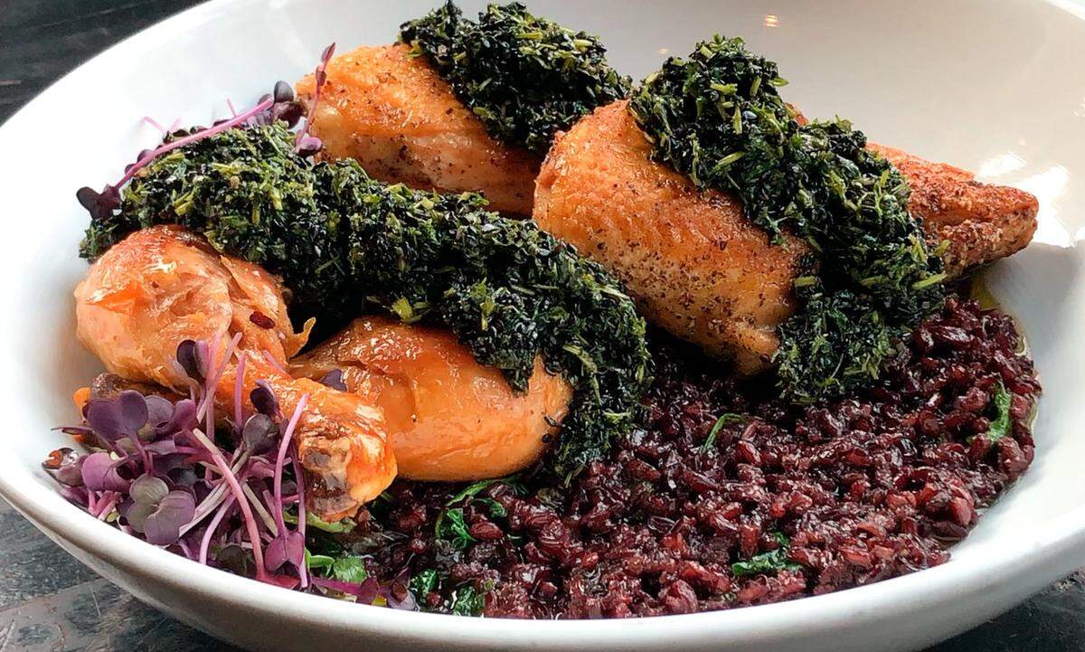 Chicken dinner for two at the Magpie Cafe on Thursday, January 3, 2019 in Sacramento.