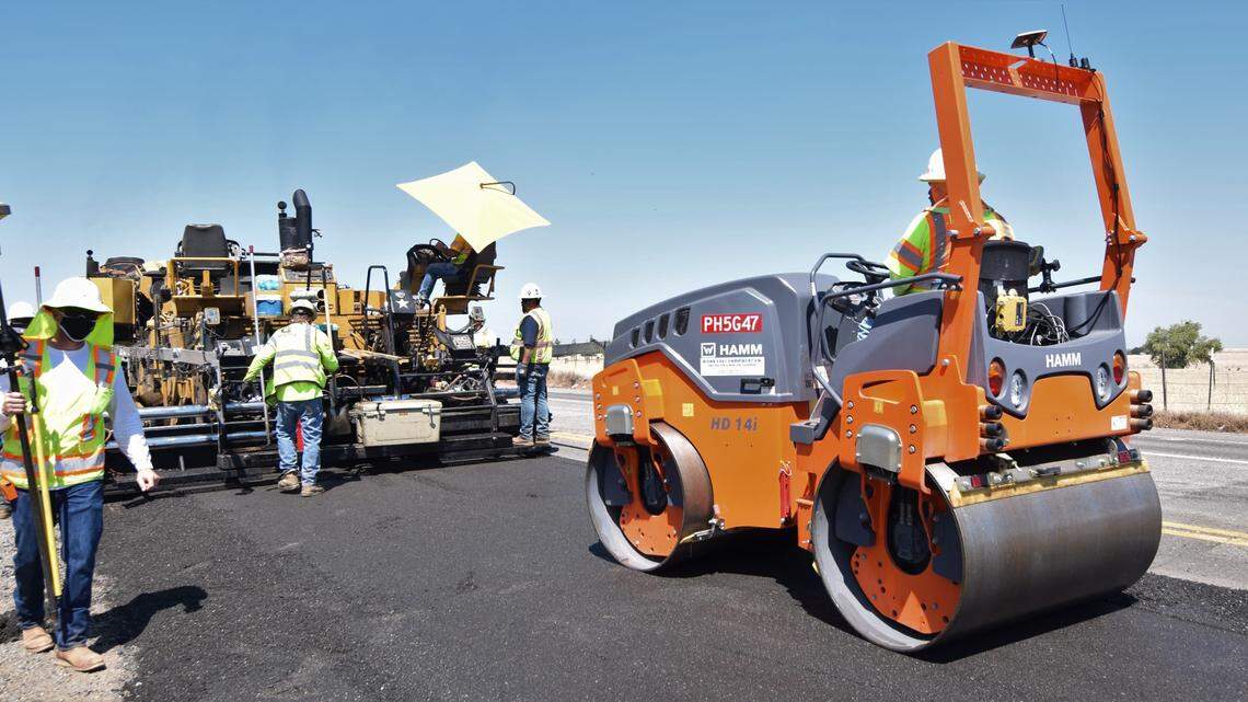 Caltrans using old bottles to resurface Northern California highway in eco-friendly trial