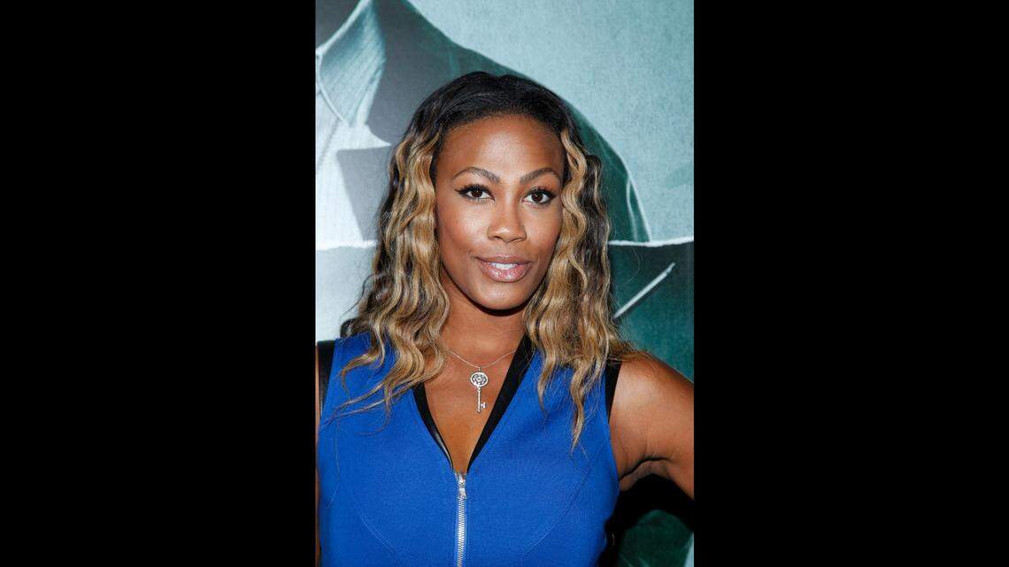 Former Olympian Kim Glass said she was leaving lunch when a man ran up out of nowhere and threw a “metal pipe” at her, she told her followers on Instagram. (Photo by Joe Kohen/Invision/AP)