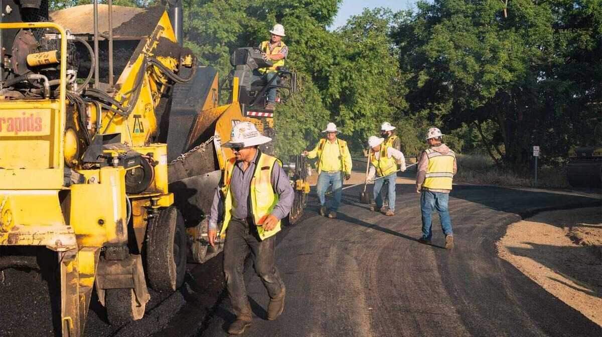 Roads near the University Airport and Putah Creek Reserve were recently repaved using new types of asphalt mixes that include up to 10% recycled tire rubber and 25% reclaimed asphalt pavement, according to the university.