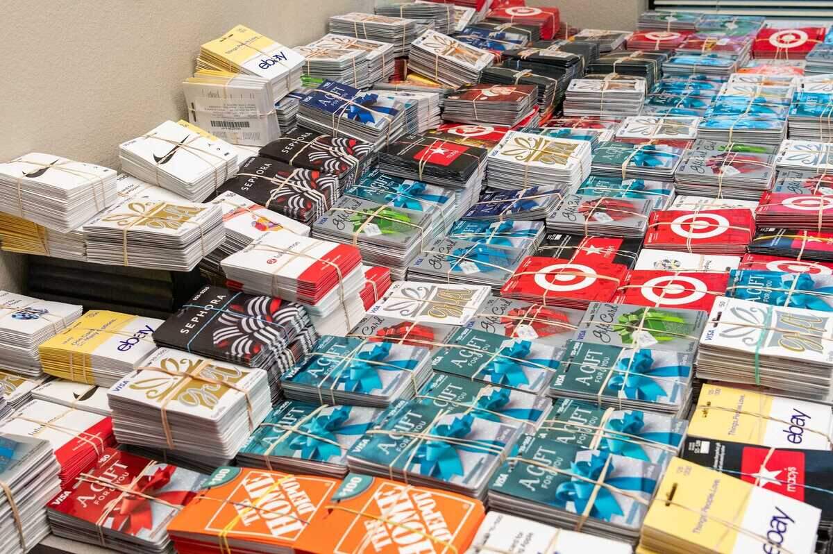 Investigators on Nov. 14, 2024, in Sacramento County arrested four people and found more than 7,000 tampered gift cards in an alleged scheme that targeted stores in several Northern California counties, along with stores in Nevada, Oregon and Washington.