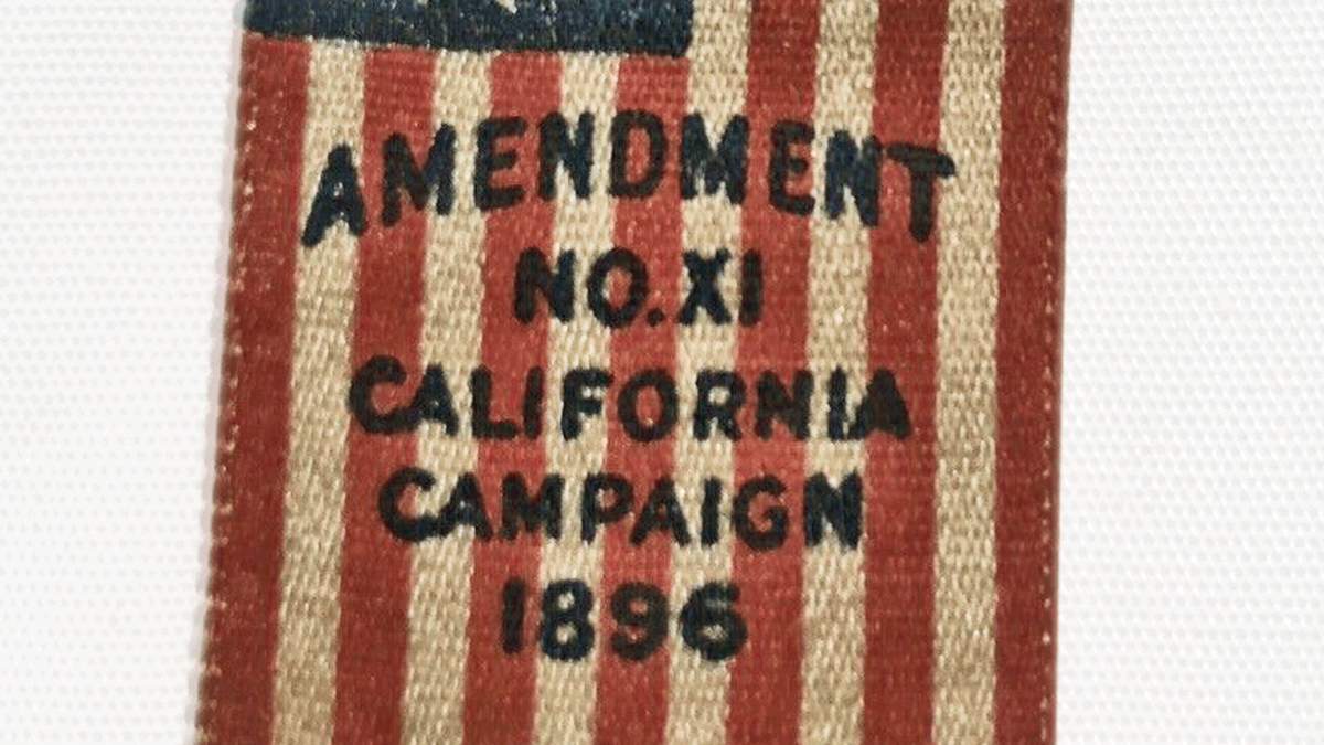 In 1896, California suffragists campaigned for the passage of women’s voting through the addition of Amendment XI to the state’s constitution but were defeated that November 3.