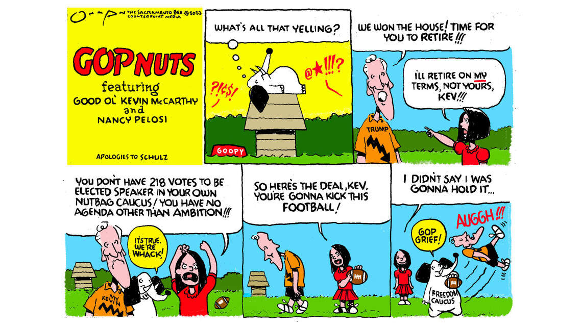 Jack Ohman: It’s the midterms, Charlie Brown!