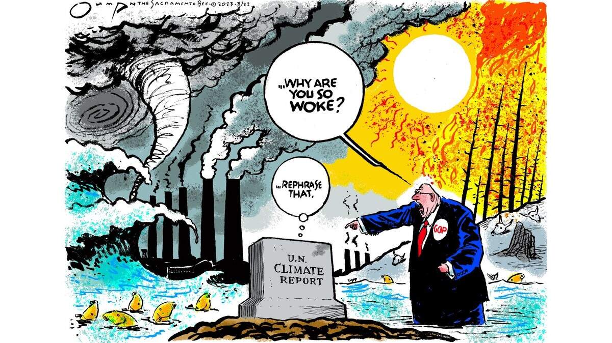 The latest U.N. climate change report comes out, and the GOPâs latest metaphor rolls out, again.