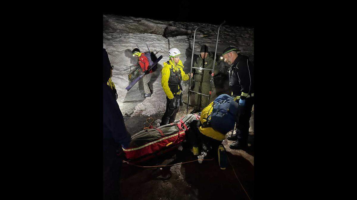 The Siskiyou County Sheriff’s Office and the U.S. Forest Service conducted an 11-hour rescue operation on Saturday to help two men injured during an avalanche on Mount Shasta.