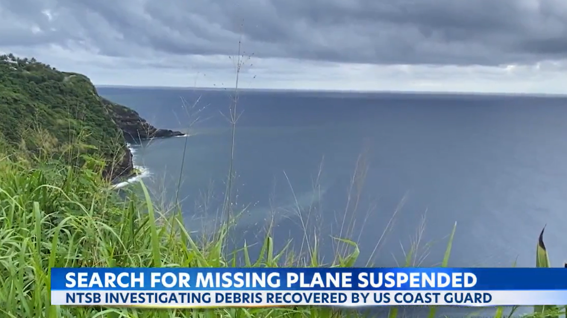 A Hawaii Life Flight went off radar on Dec. 15, 2022, off the coast of Maui. Search operations for the three missing crew members were called off, rescuers said.