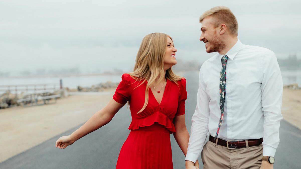Sacramento man Matt Zavoral, right, surprised his girlfriend Johanna Jones, left, with a proposal during her American Idol audition.