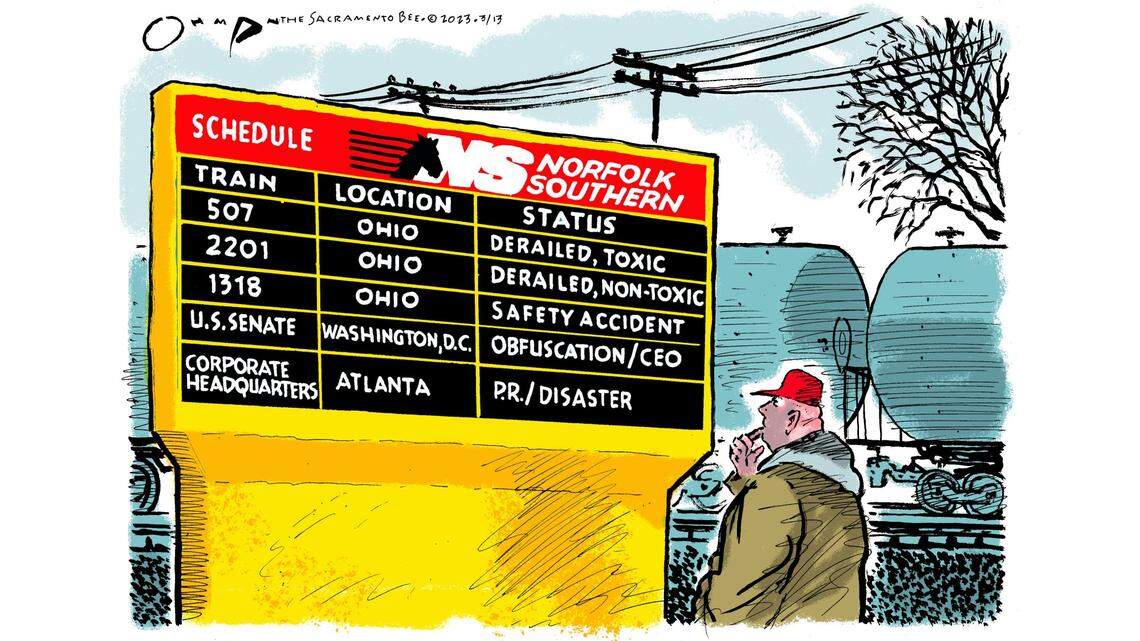 U.S Senators rightly hammer the CEO of Norfolk Southern for its toxic spill disaster | Opinion