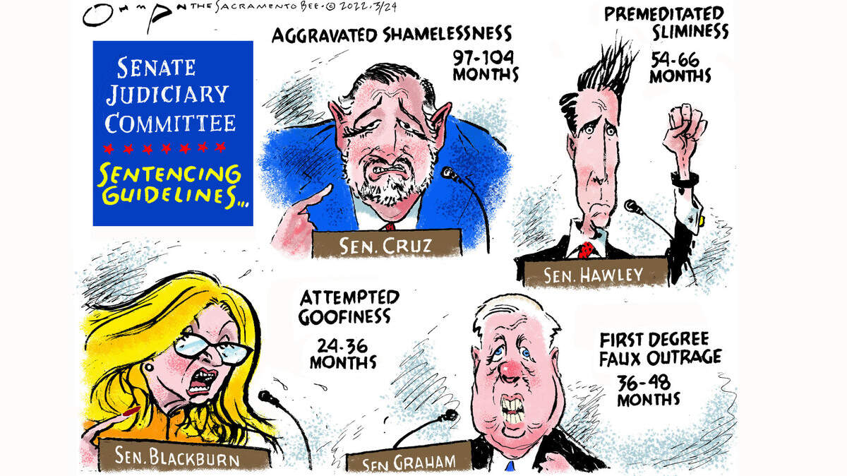 Jack Ohman: Law & Order, Senate GOP ...