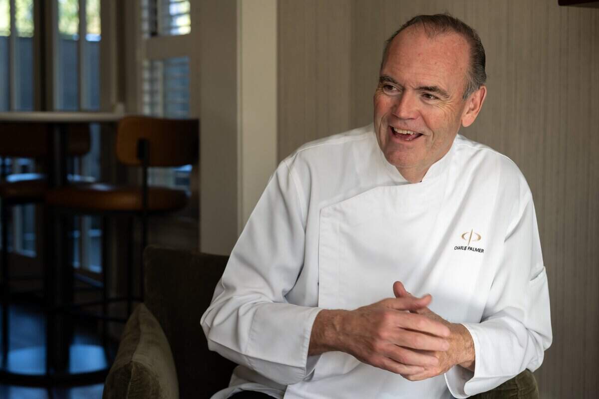 Chef Charlie Palmer at the Appellation Lodi - Wine & Roses Resort and Spa in Lodi on Jan. 8.