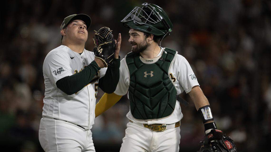 A’s are in 1st place with losing record. Could they make playoffs — and MLB history?