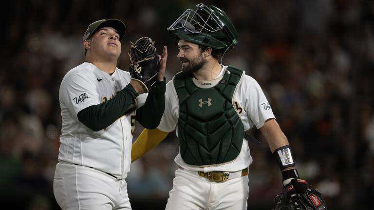 A’s are in 1st place with losing record. Could they make playoffs — and MLB history?