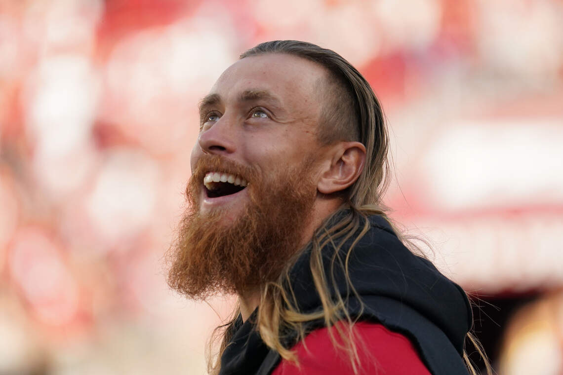 49ers’ George Kittle, Nick Bosa trend toward playing. Here’s what John Lynch said