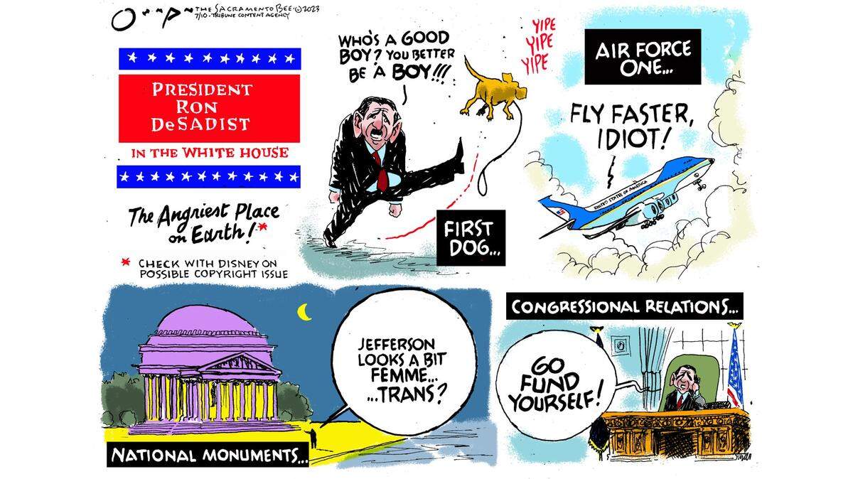 Gov. Ron. DeSantis; No more Mr. Nice Guy.