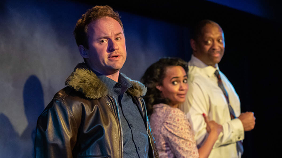Steven Ross Thomas, left, Nathalie Autumn Bennett and Michael J. Asberry play in “When We Were Colored.”