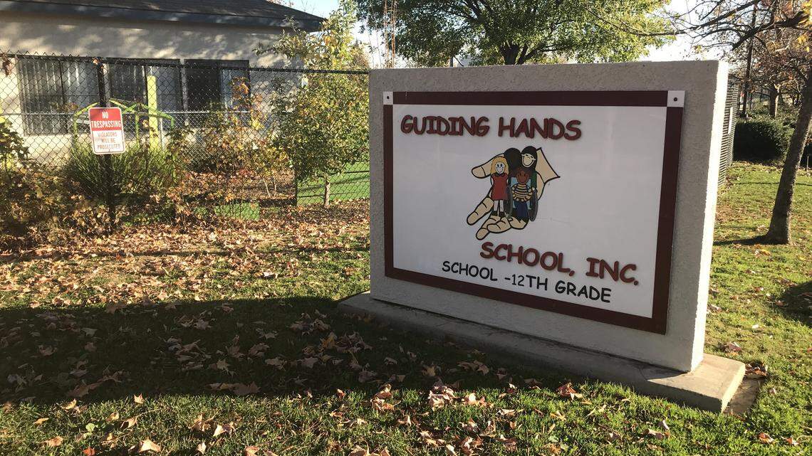 An autistic teenager died at Guiding Hands School in El Dorado Hills after being placed in a restraint hold, authorities said.