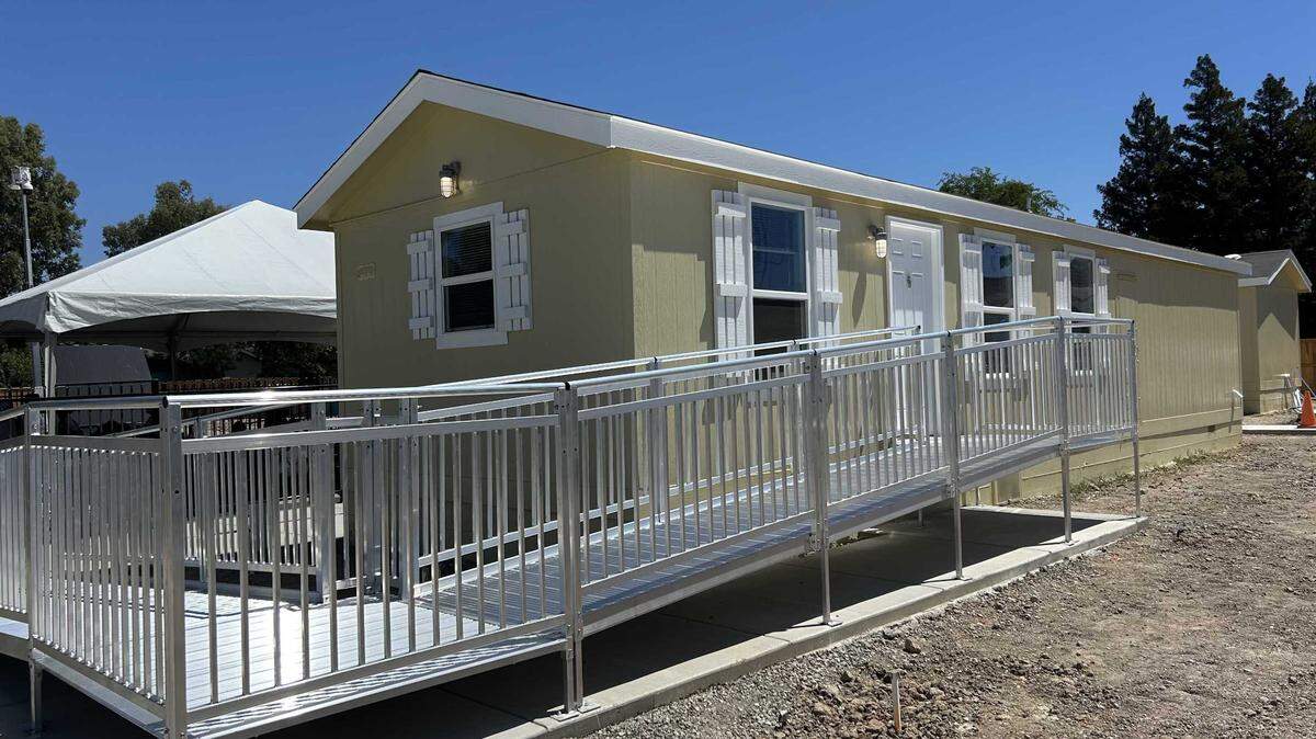 One of six homes at Joshua’s House. The facility will be used to provide hospice care to Sacramento’s terminally ill homeless patients.