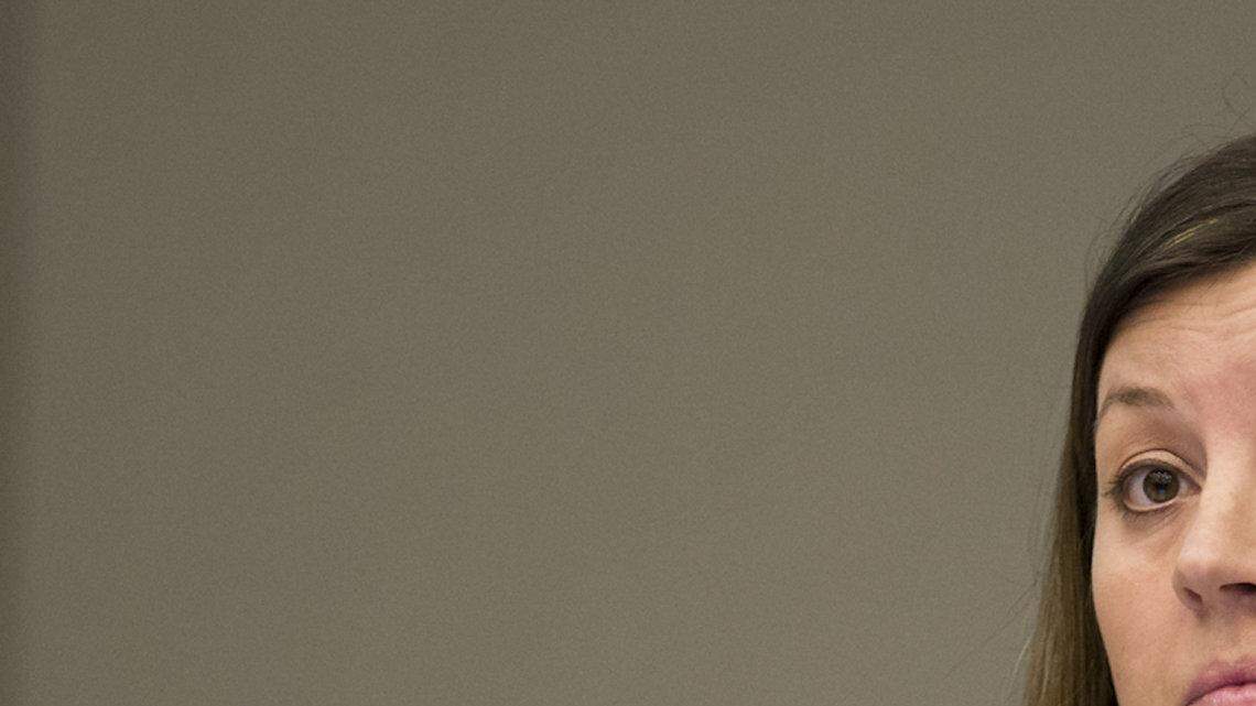 Council members Angelique Ashby, above, and Steve Cohn both made public overtures to the medical giant at Monday’s State of Natomas event.