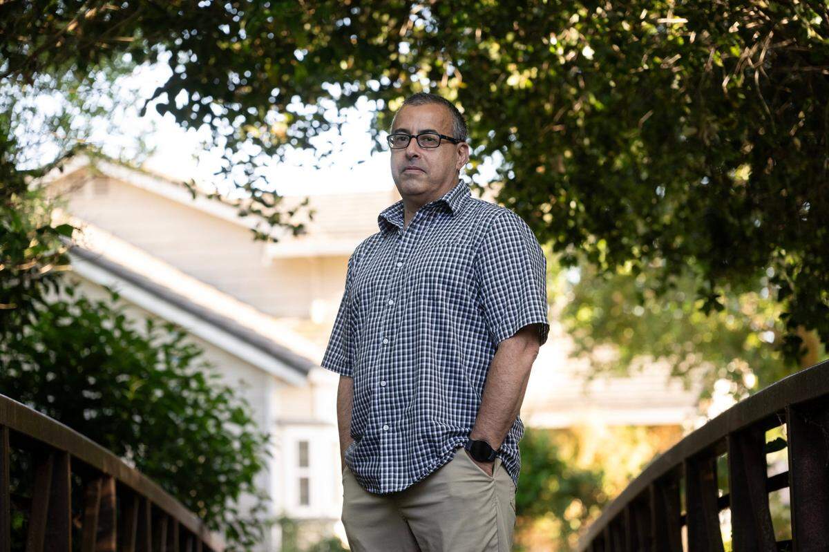 Julio Alfaro, a former senior criminal investigator for the Cal/OSHA Bureau of Investigation, is photographed in San Pablo on May 22, 2024, about two months after he left the agency. Since 2017, he had been the agency’s only criminal investigator in Northern California.