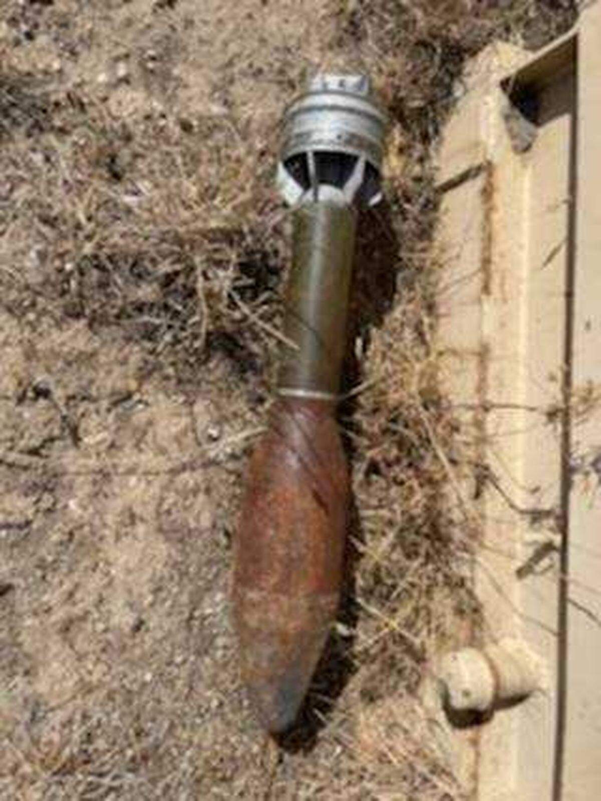 The sheriff’s Bomb Squad destroyed a homemade bomb, a military RPG round and about 500 blasting caps found over eight days in late June 2022 in Calaveras County, California.