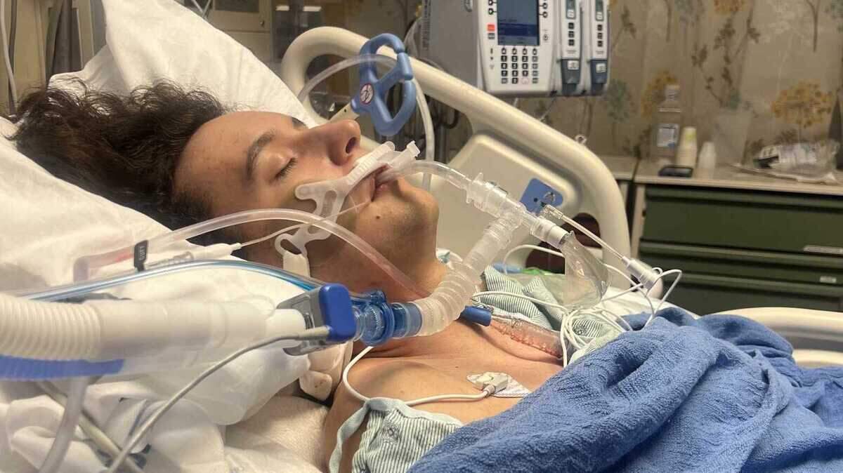 Recent Rockin High graduate MarcoAntonio Bindel, 18, recovers in a hospital after he was stabbed six times September 14 in Sacramento. He needed 6 liters of blood and 38 staples, according to his mother.