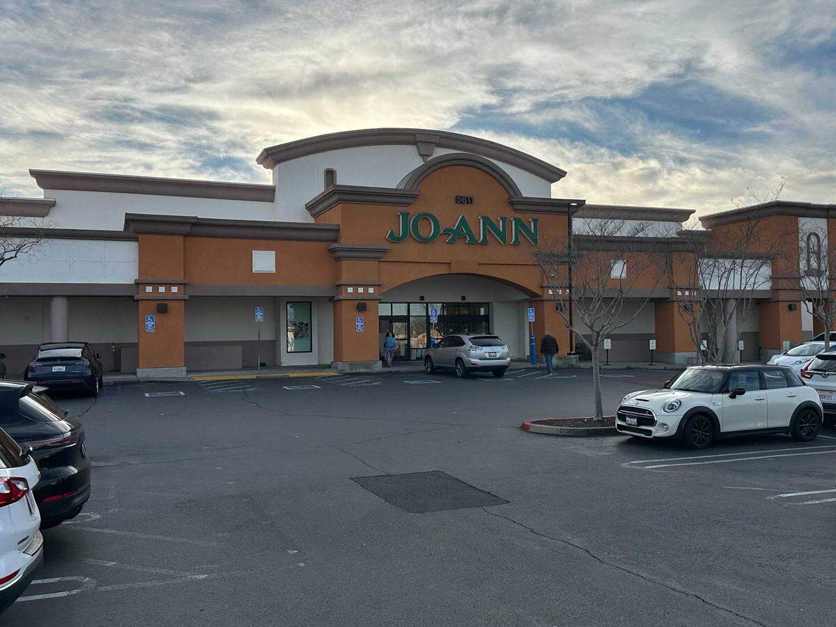 A Joann fabrics store is seen in Roseville, Calif., on Tuesday, Jan. 7, 2025. A recent California Supreme Court decision ruled in favor of the retail chain, which wanted to exercise a clause in its leasing contract for lower rent when an Elk Grove shopping center lost two anchor tenants. The court ruled on the matter after two appellate courts offered differing opinions on the viability of such agreements.