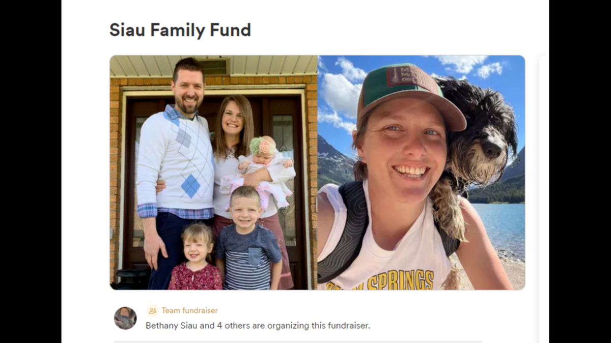 A man purposely drove a car into a New York family walking on a Montana road and then got out and started shooting at the family, officials said. (Photo from GoFundMe)