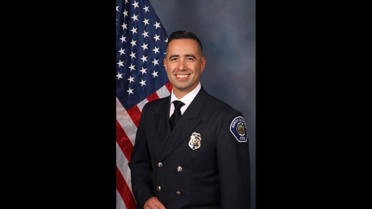 A veteran firefighter and father of three died from work-related lymphatic cancer, a California city said.