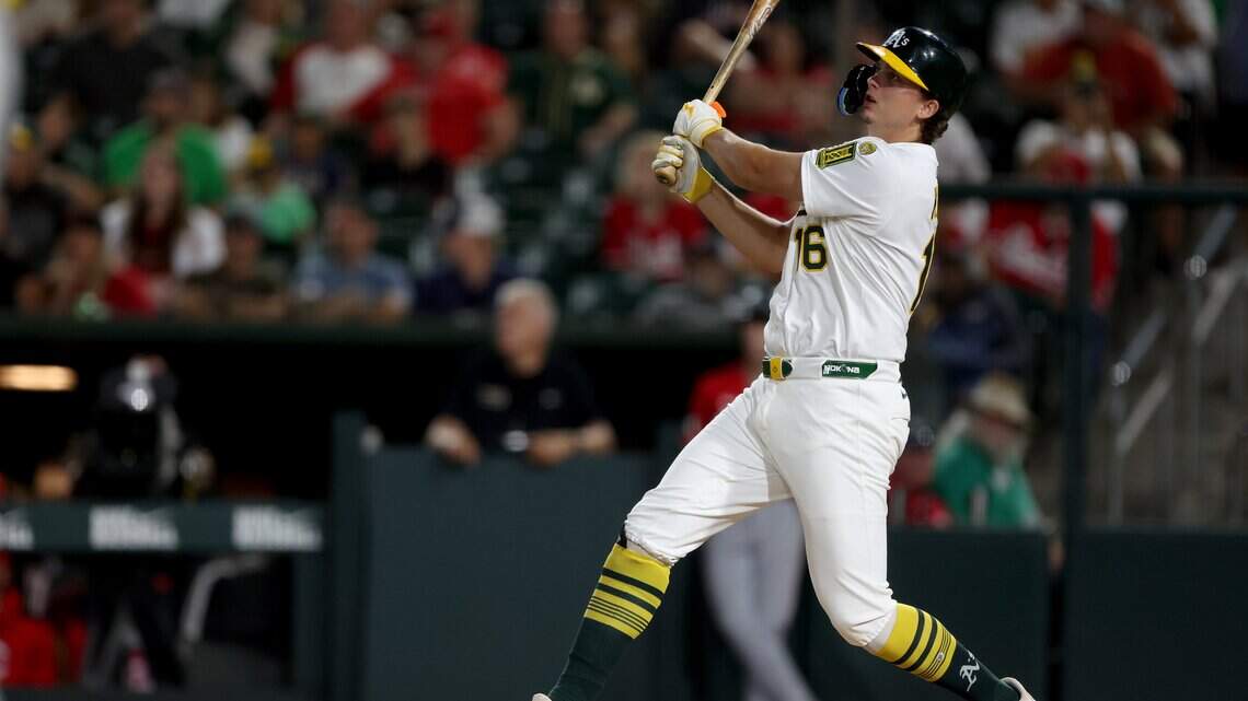 Kurtz grand slam is MLB’s longest home run of 2025. How far did A’s rookie hit it?