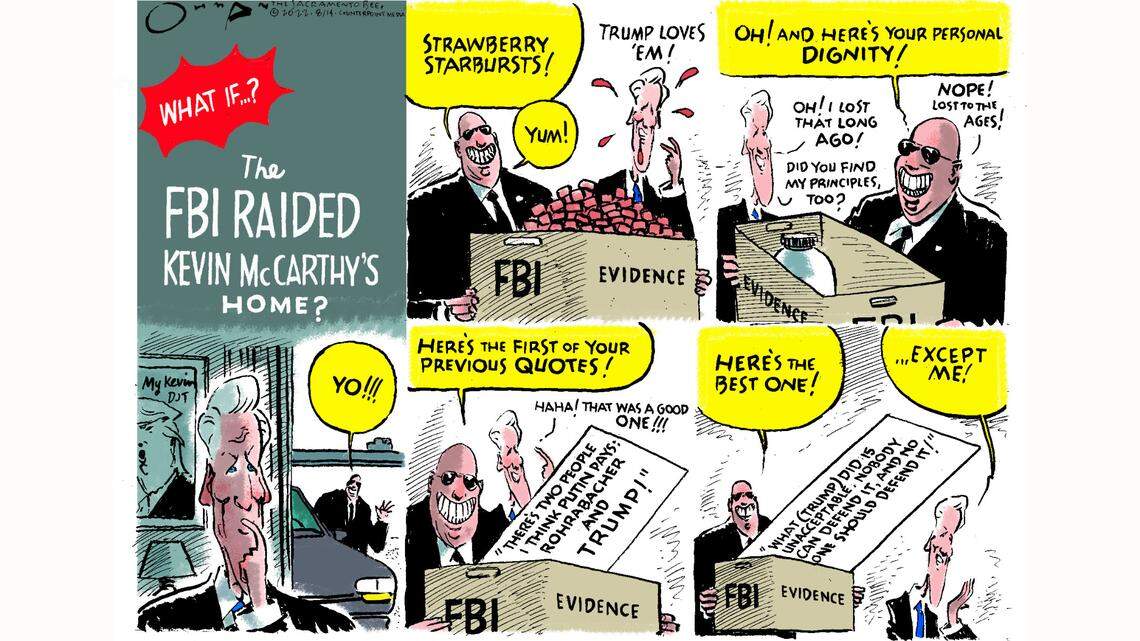 Jack Ohman: Boxing Day with Kevin McCarthy