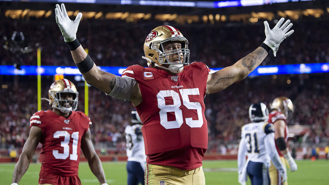 49ers’ Kittle helping to send the family of a military veteran to the Super Bowl
