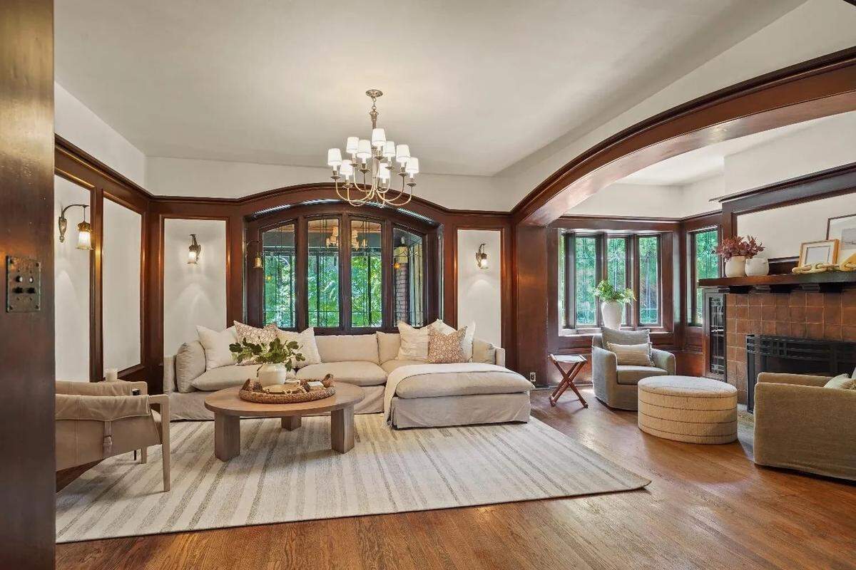 The Cranston-Geary property is filled with charming, interesting and wonderful spaces including the living room, Aug. 30, 2023.