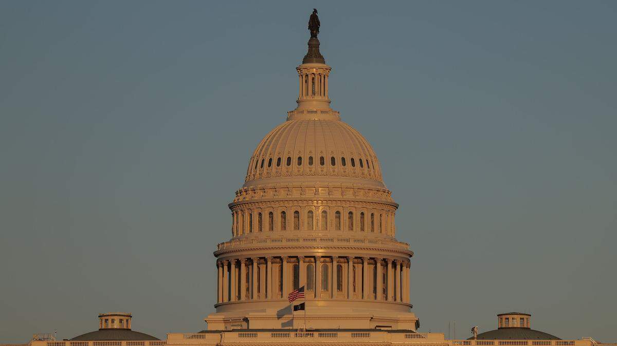 The sun shines on the U.S. Capitol building on March 10, 2026, in Washington, D.C. The Democratic primary for the 22nd Congressional District in California has spawned contentious advertising referencing child sex abuse, Jeffrey Epstein and Cesar Chavez. 