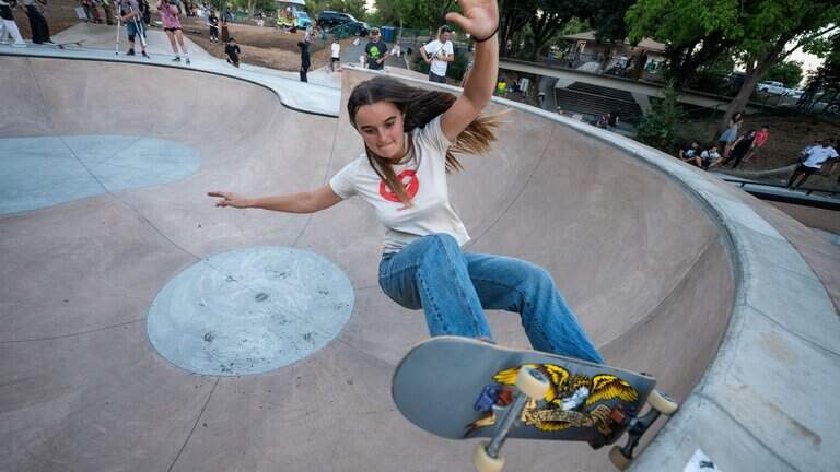 New skate park opens in Davis, replacing one built in 1992