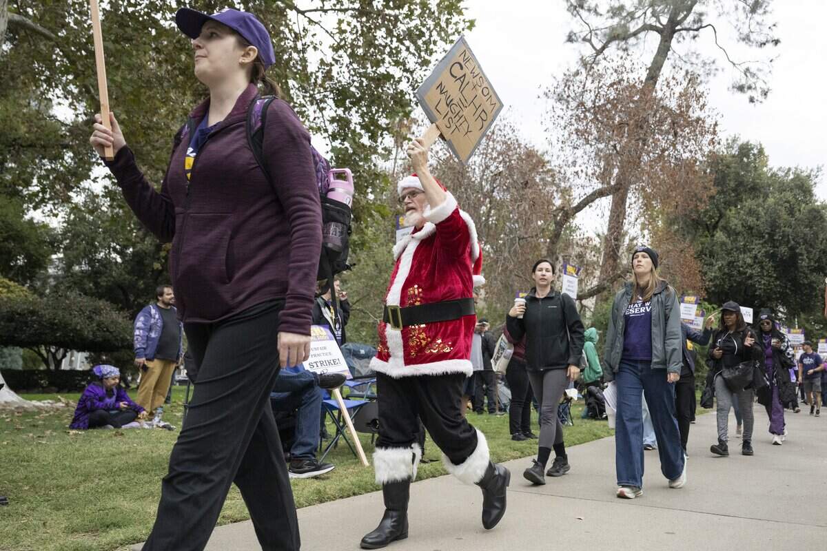 California state workers on strike: What picketing workers say ...