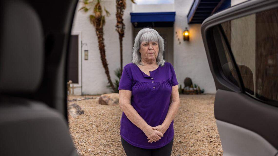 Penny McCarthy is suing several employees with the U.S. Marshals Service over her false arrest in Phoenix, Arizona, in March 2024.